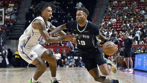🏀夏联-加西亚24分 席菲诺4中0 哈珀埃奇库姆伤缺 马刺大胜76人