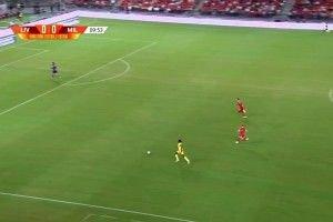 AC米兰4-2利物浦 莱奥传射奥卡福双响索博吊射利物浦后防送礼