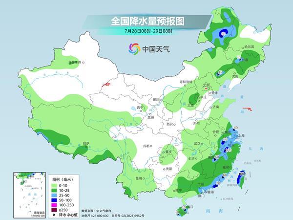 周末中东部雨热同台 大范围闷热将持续至月底