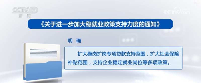 政策“组合拳”接续发力稳就业稳企业  |  政策亮点、着力点解读