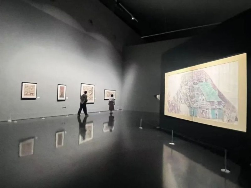 传移模写：中央美术学院中国画临摹教学作品展在成都市美术馆对公众开放