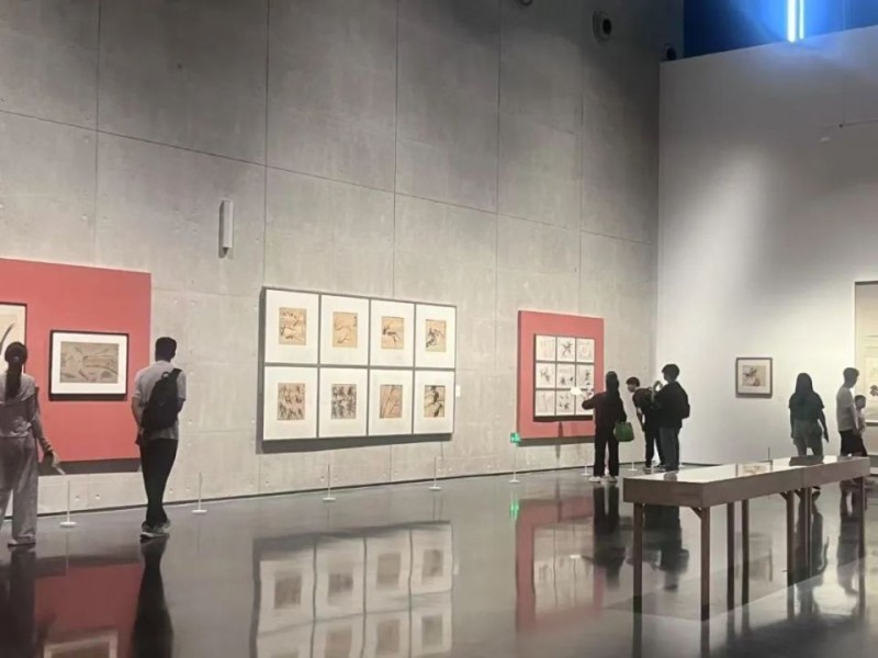 传移模写：中央美术学院中国画临摹教学作品展在成都市美术馆对公众开放