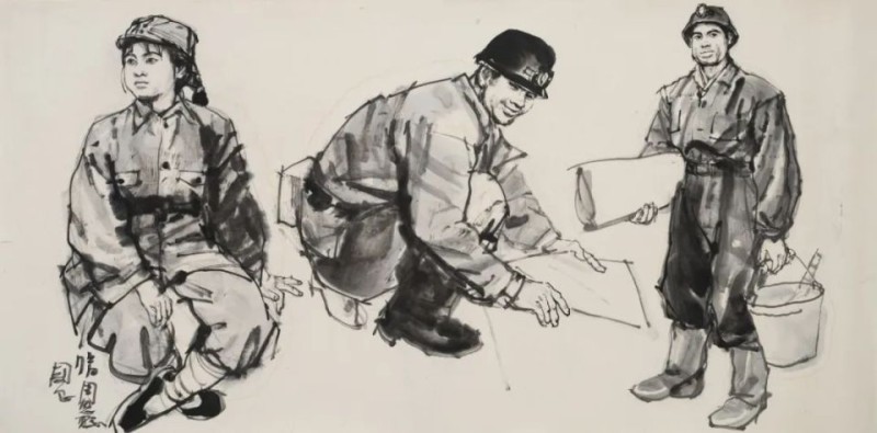 传移模写：中央美术学院中国画临摹教学作品展在成都市美术馆对公众开放