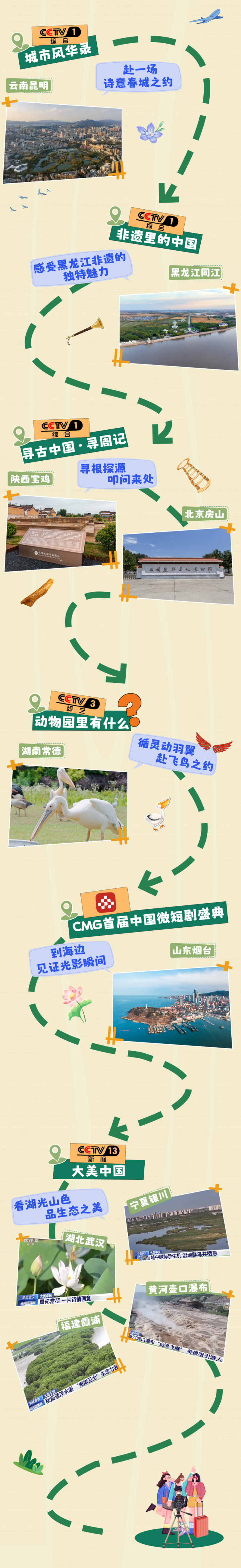 总台周末看点丨三伏凉方