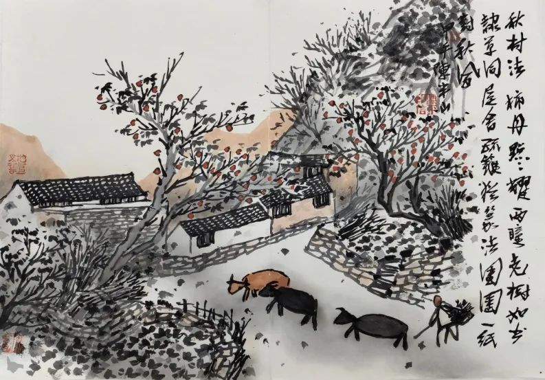 传移模写：中央美术学院中国画临摹教学作品展在成都市美术馆对公众开放