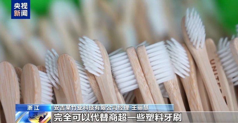 从牙刷到交通护栏 “以竹代塑”让竹子可以这么玩