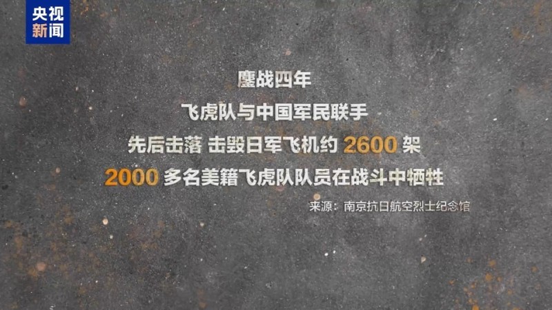 抗日英雄谱丨美国“飞虎队” 不朽的抗日记忆