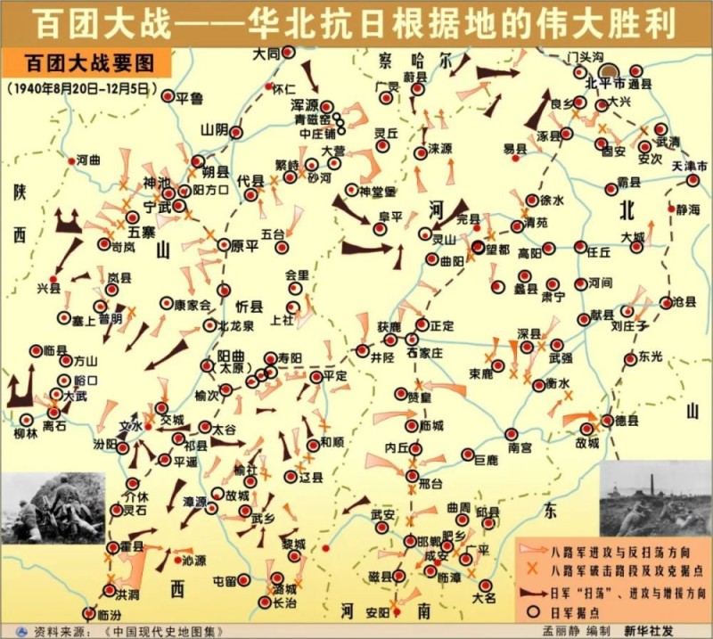 百团大战，这些细节应该铭记！