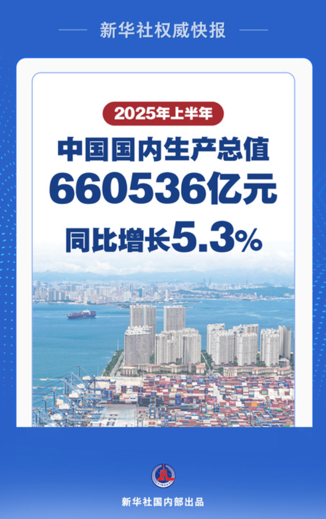 新华视点｜稳中向好 韧性凸显――从半年报看中国经济形与势