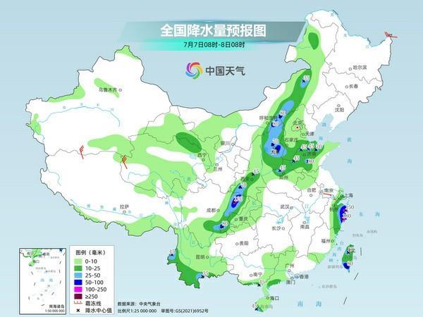 台风“丹娜丝”继续北上或登陆浙闽沿海 中东部大范围闷热持续