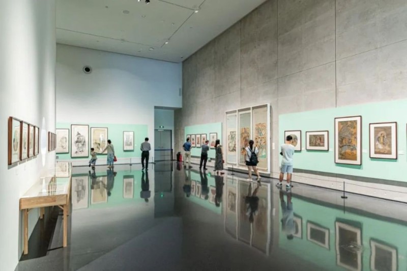 传移模写：中央美术学院中国画临摹教学作品展在成都市美术馆对公众开放