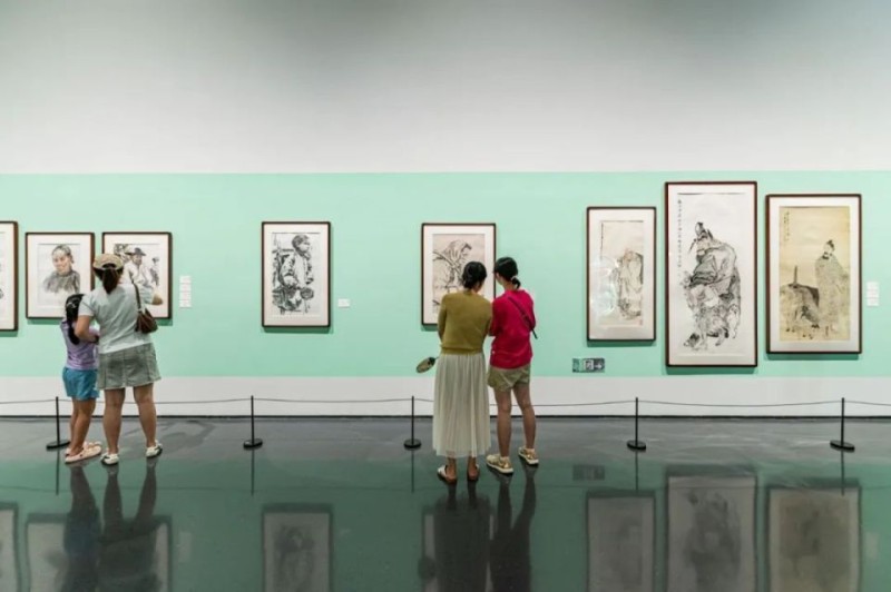 传移模写：中央美术学院中国画临摹教学作品展在成都市美术馆对公众开放