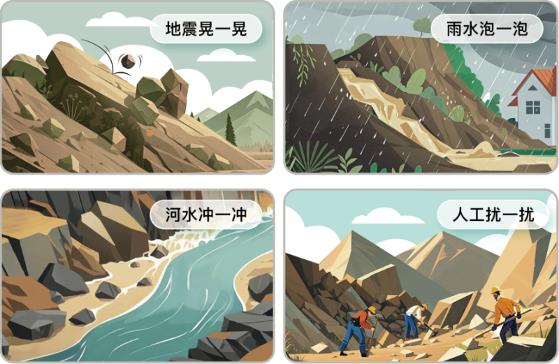 科学防灾 安全相伴――崩塌识灾避险攻略