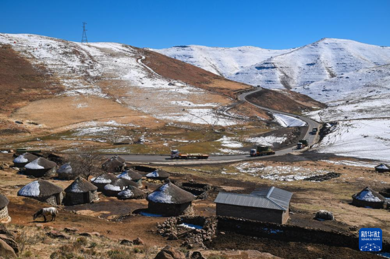 丝路走笔丨在非洲“高山之国”挖隧道