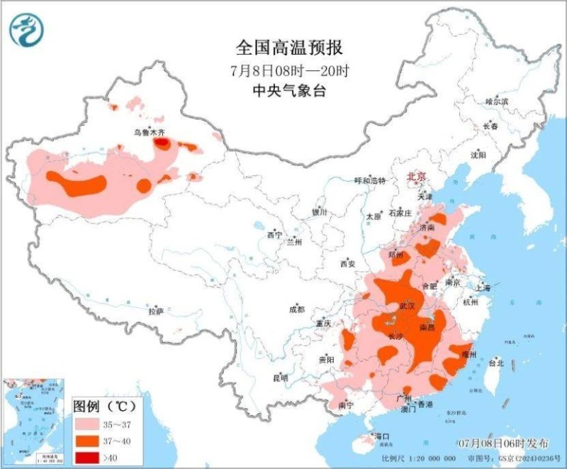注意防范暴雨、大风 台风“丹娜丝”将于8日下午到夜间登陆闽浙沿海