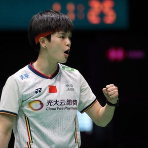 王祉怡2-0日本名将山口茜，晋级日本羽毛球公开赛女单决赛