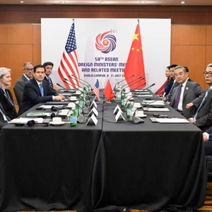 王毅会见美国国务卿鲁比奥