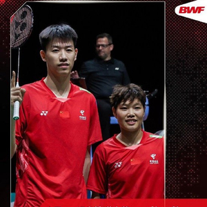 冯彦哲/黄东萍2-0击败日本组合，晋级中国羽毛球公开赛混双16强