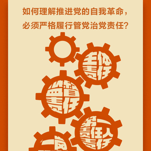 学习问答丨如何理解推进党的自我革命，必须严格履行管党治党责任？