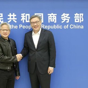 王文涛部长会见美国英伟达公司总裁兼首席执行官黄仁勋