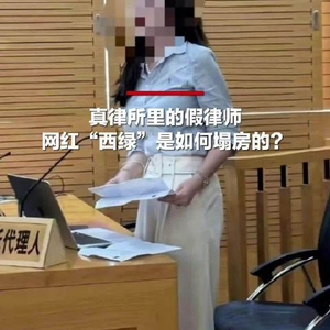 网红西绿骗走当事人440万尚未还清