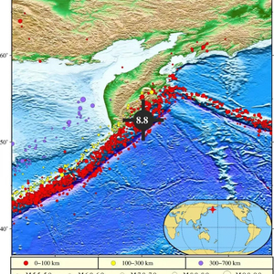 俄勘察加地震预计将对我国部分地区沿岸造成灾害性影响