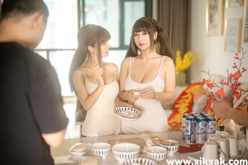 蠢沫沫 &#8211; NO.277 双人新年贺岁浅安安 [103P]