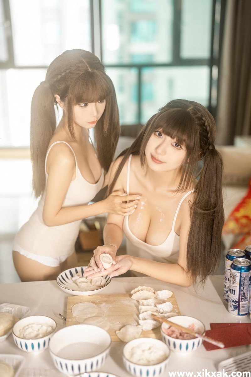 蠢沫沫 &#8211; NO.277 双人新年贺岁浅安安 [103P]