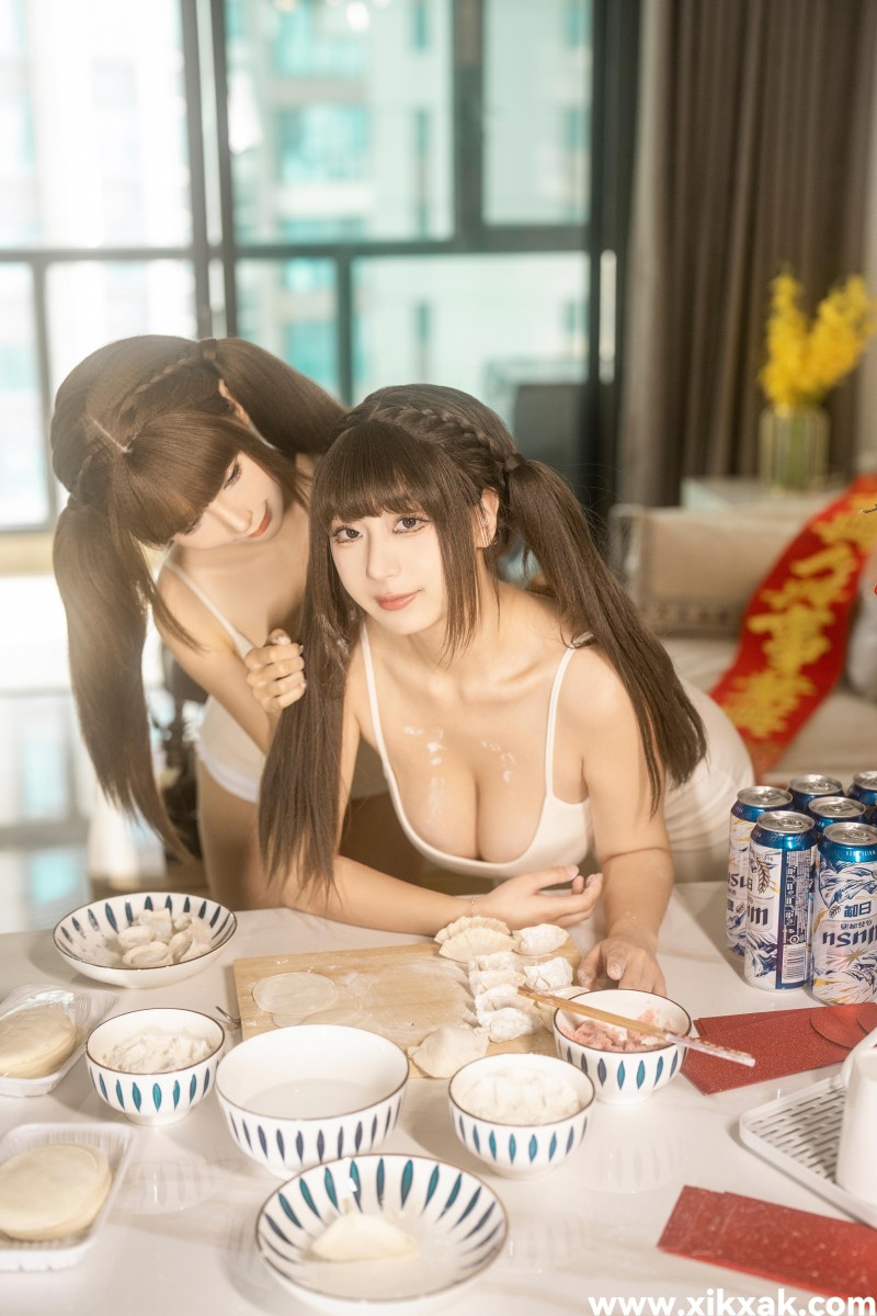 蠢沫沫 &#8211; NO.277 双人新年贺岁浅安安 [103P]
