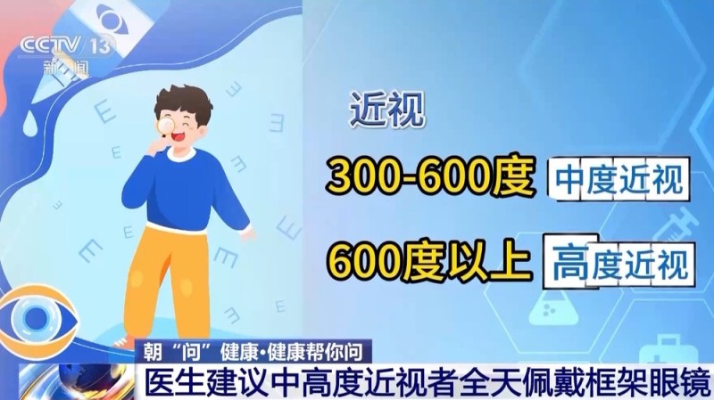 朝“问”健康丨眼镜度数要低配？不对！近视防控4个误区要注意