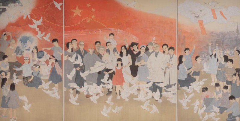 纪念抗战胜利80周年美术作品展今日在京开幕