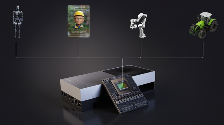 AI 算力提升7.5倍，英伟达Jetson Thor让机器人产业迎来「大脑升级」