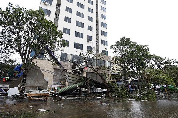 台风“剑鱼”在越南造成7人死亡 多地通信中断