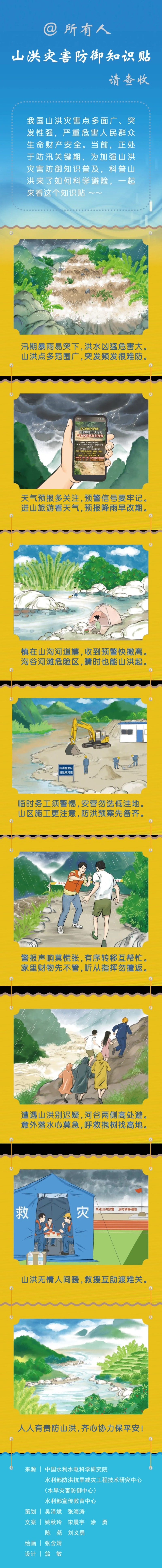 @所有人，山洪灾害防御知识贴请查收