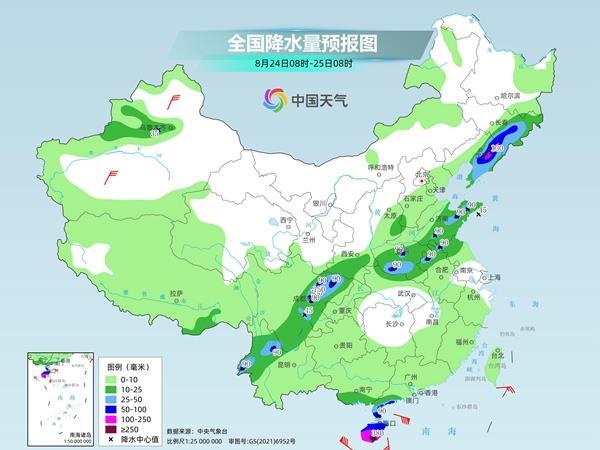 未来五天华北东北等地仍多雨 长江沿线持续性高温闷热