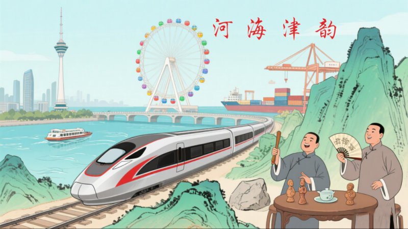 好评中国｜漫评：津门潮涌文脉兴，“天下和合”谱新篇