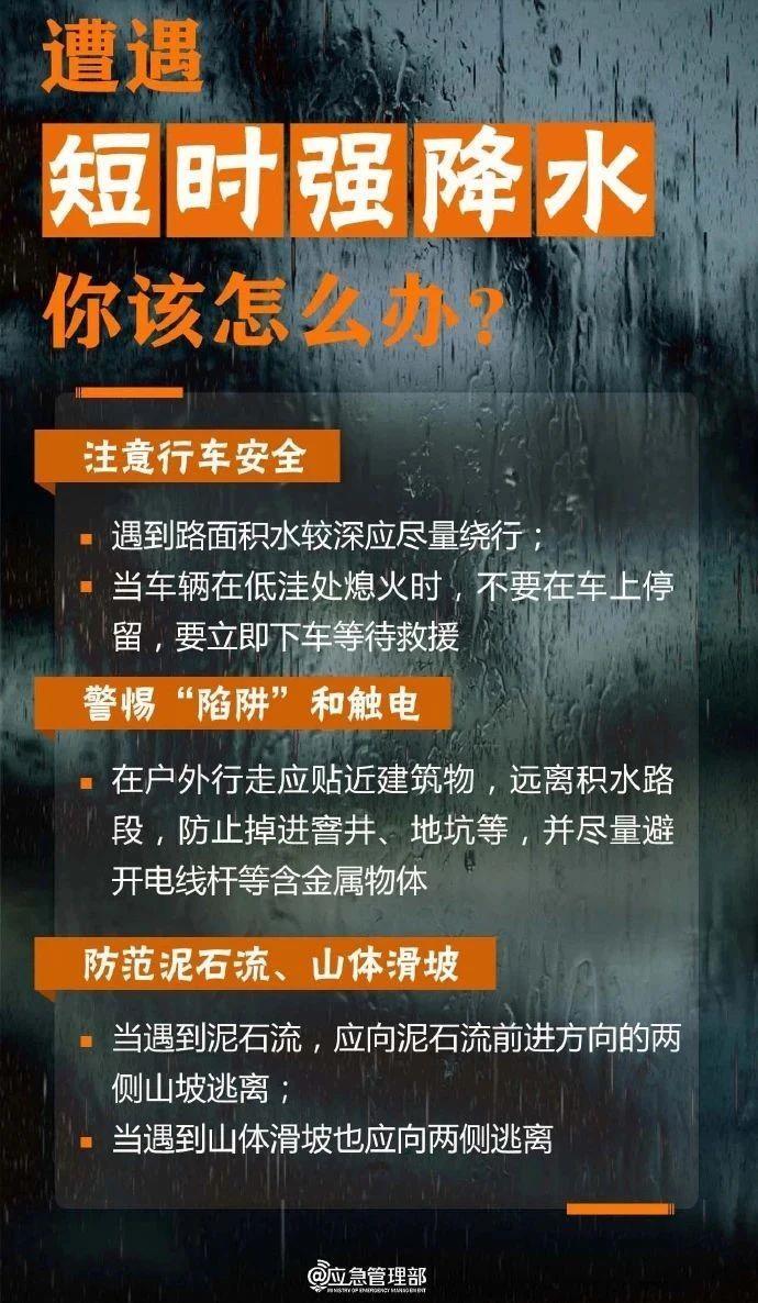 北京发布暴雨蓝色和雷电黄色预警 请避免山区出行