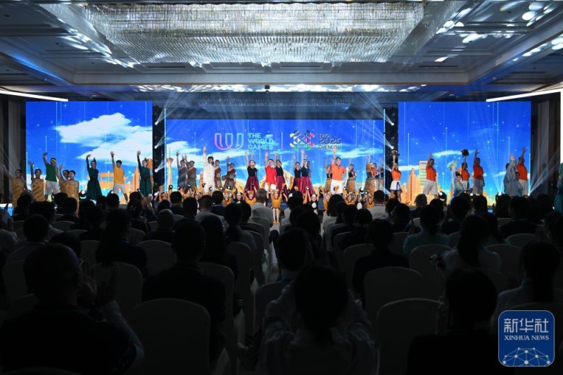 新华全媒+丨成都世运会运动员村开村