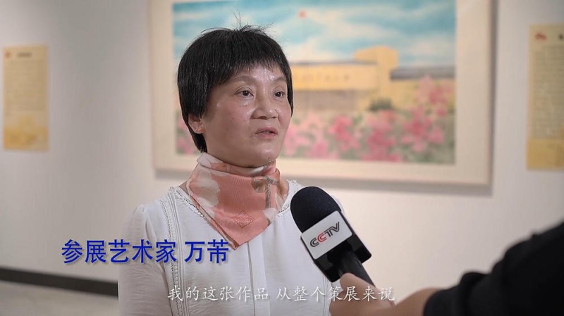 上海举行抗战胜利80周年主题画展 80幅力作全景展现14年壮阔史诗
