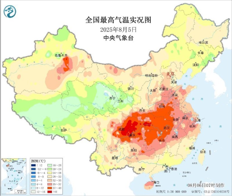 粤桂今日仍遭强降雨侵袭 中东部高温势头暂缓