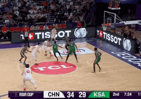 赢了赢了！亚洲杯8投砸出10分！中国又一NBA级别前锋