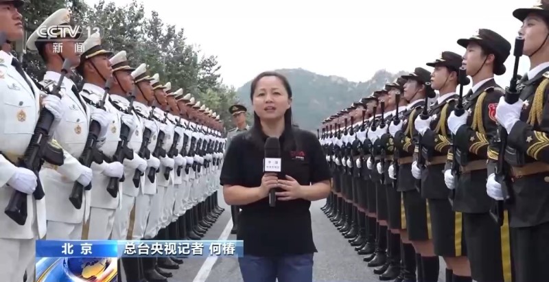 行走的“中国名片”！总台记者探访仪仗方队排练现场