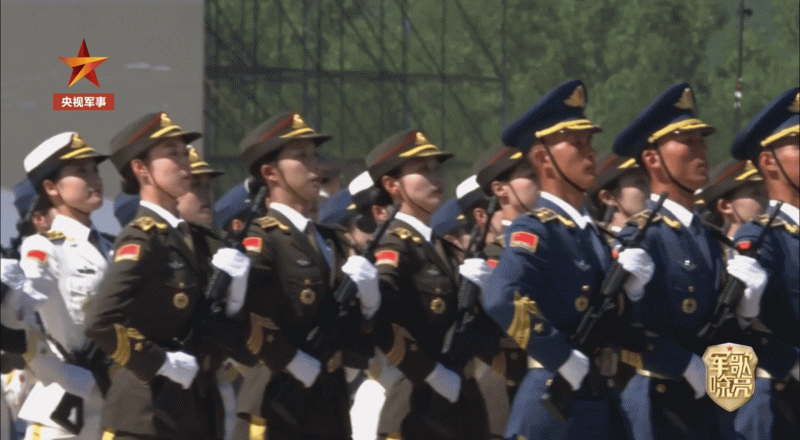 九三阅兵倒计时6天！气势如虹、英姿飒爽在训练场上具象化了