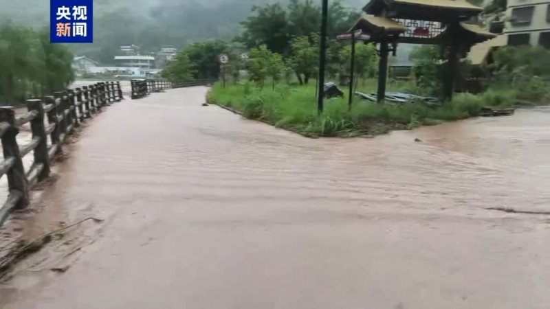 受降雨影响 重庆36个区县部分中小河流有涨水风险