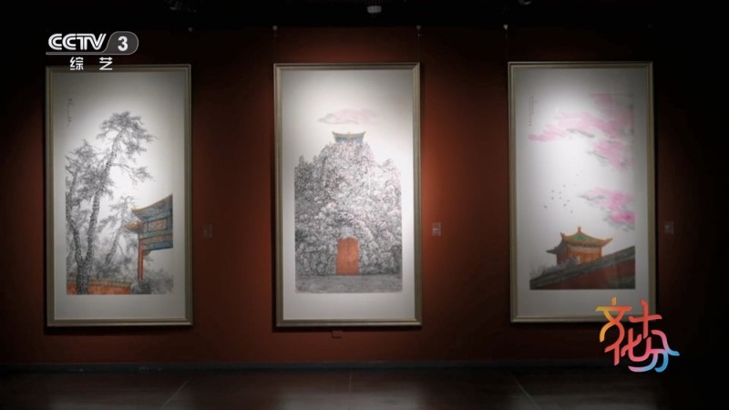 “集虚寻境――王明明中国古典园林作品展”在国家大剧院举办