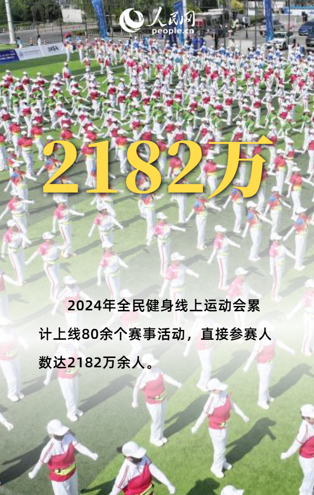 一组数据看全民健身跑出“加速度”