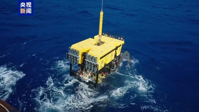 中山大学6000米级深海无人遥控潜水器在南海完成首次深海试验