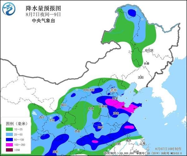 注意防范！京津冀等9省区市部分地区将迎暴雨