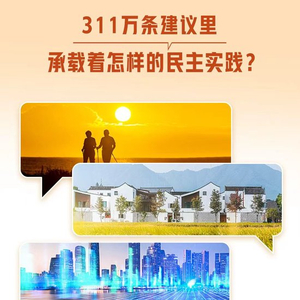 一见·311万条建议里，承载着怎样的民主实践？