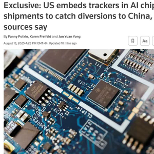 爆料！美国在芯片货物中安了追踪器